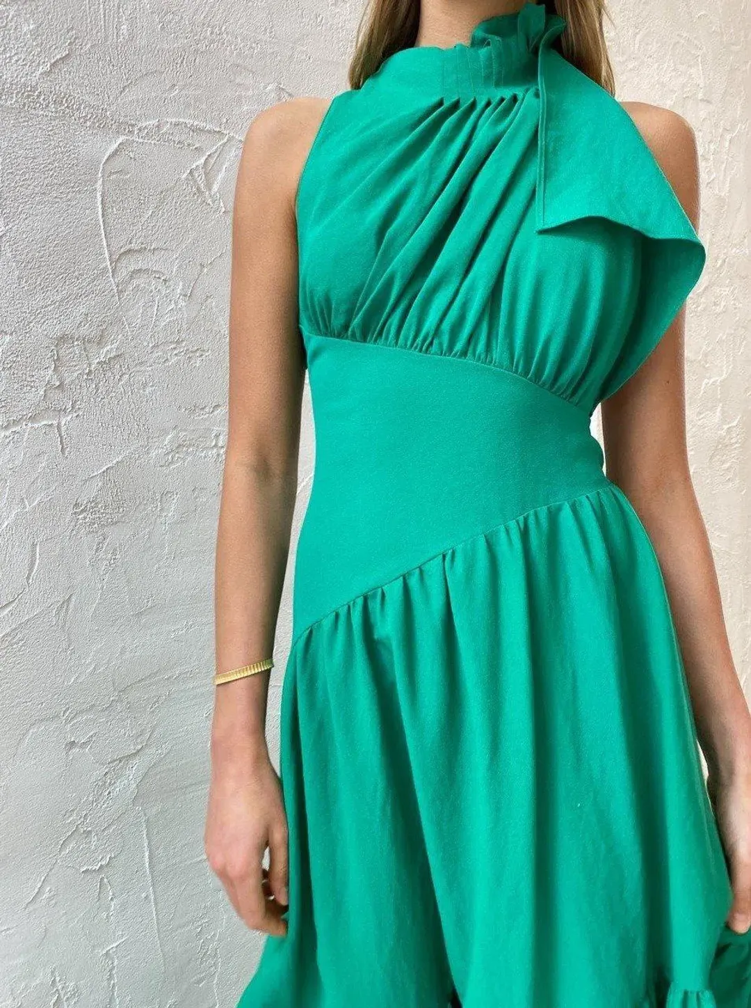 One Feel Swoop Fern Serendipity Maxi Dress for rent on The Volte - main image