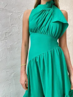One Feel Swoop Fern Serendipity Maxi Dress for rent on The Volte - image 4
