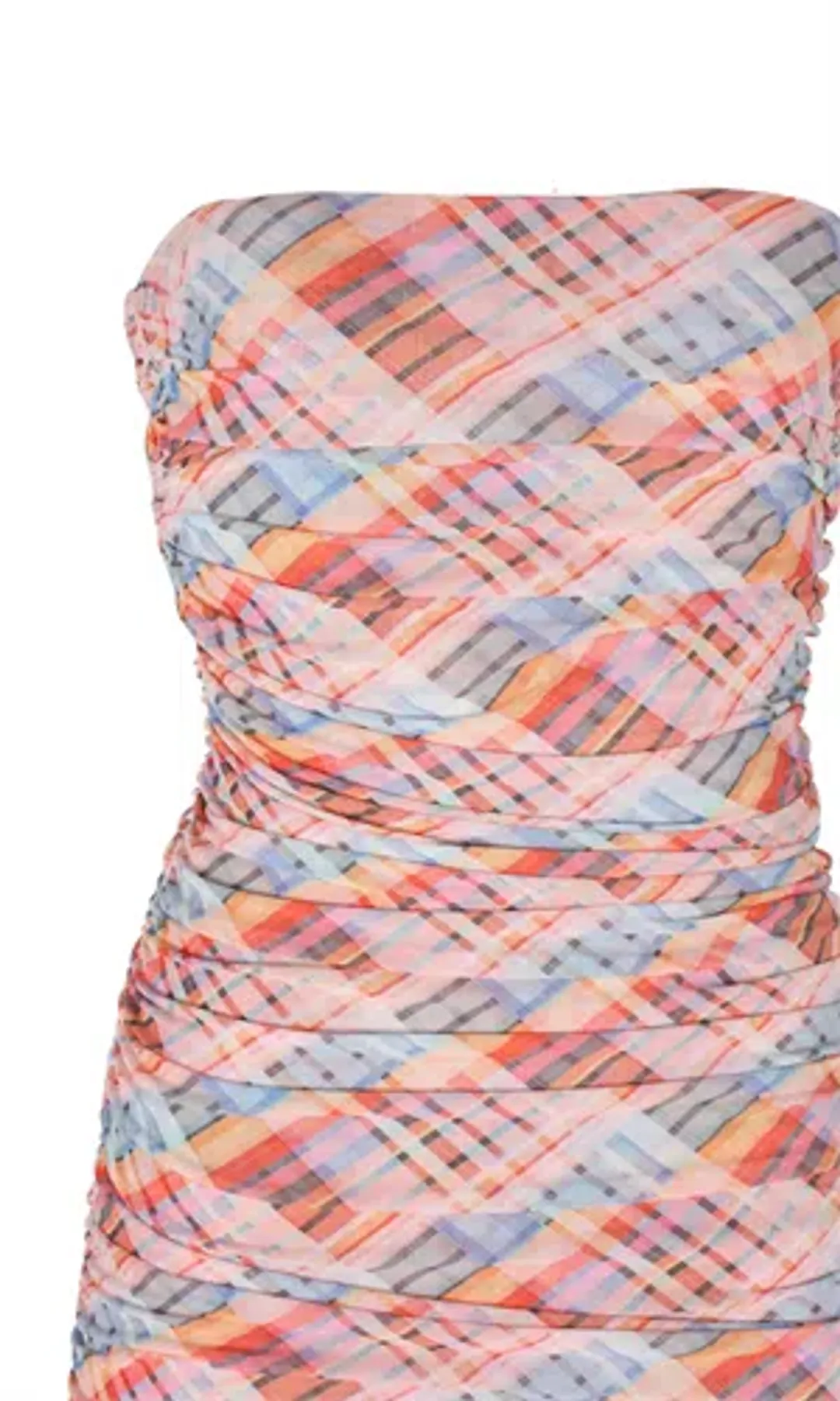Ruby Cherry Mesh Tube Dress Print Size 6 for rent on The Volte - main image