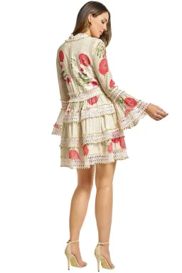 Thurley Daisy Chain Mini Dress Print Size 8 for rent on The Volte - image 3