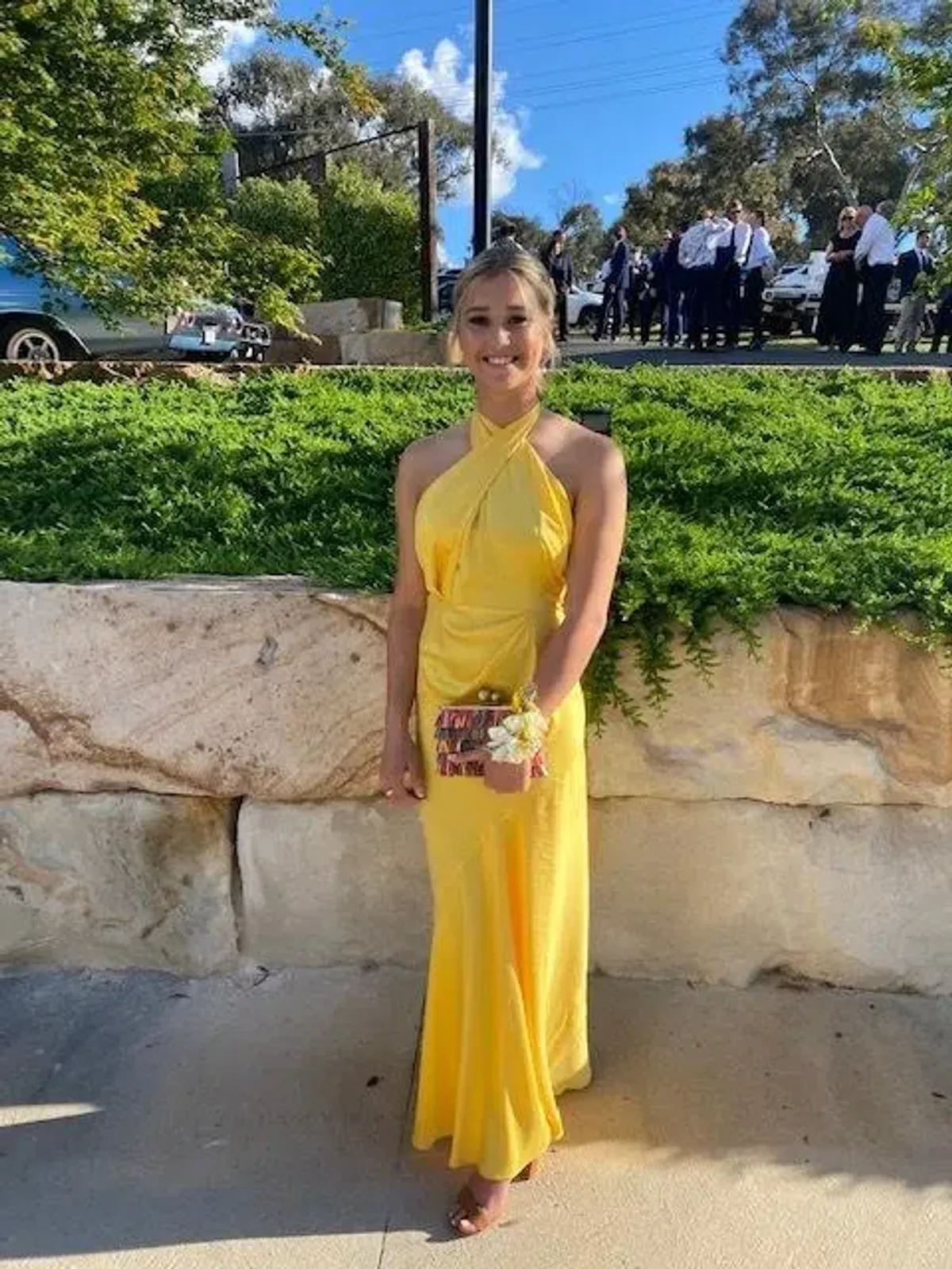 One Fell Swoop Zion Maxi Yellow Size 8 - Image 3