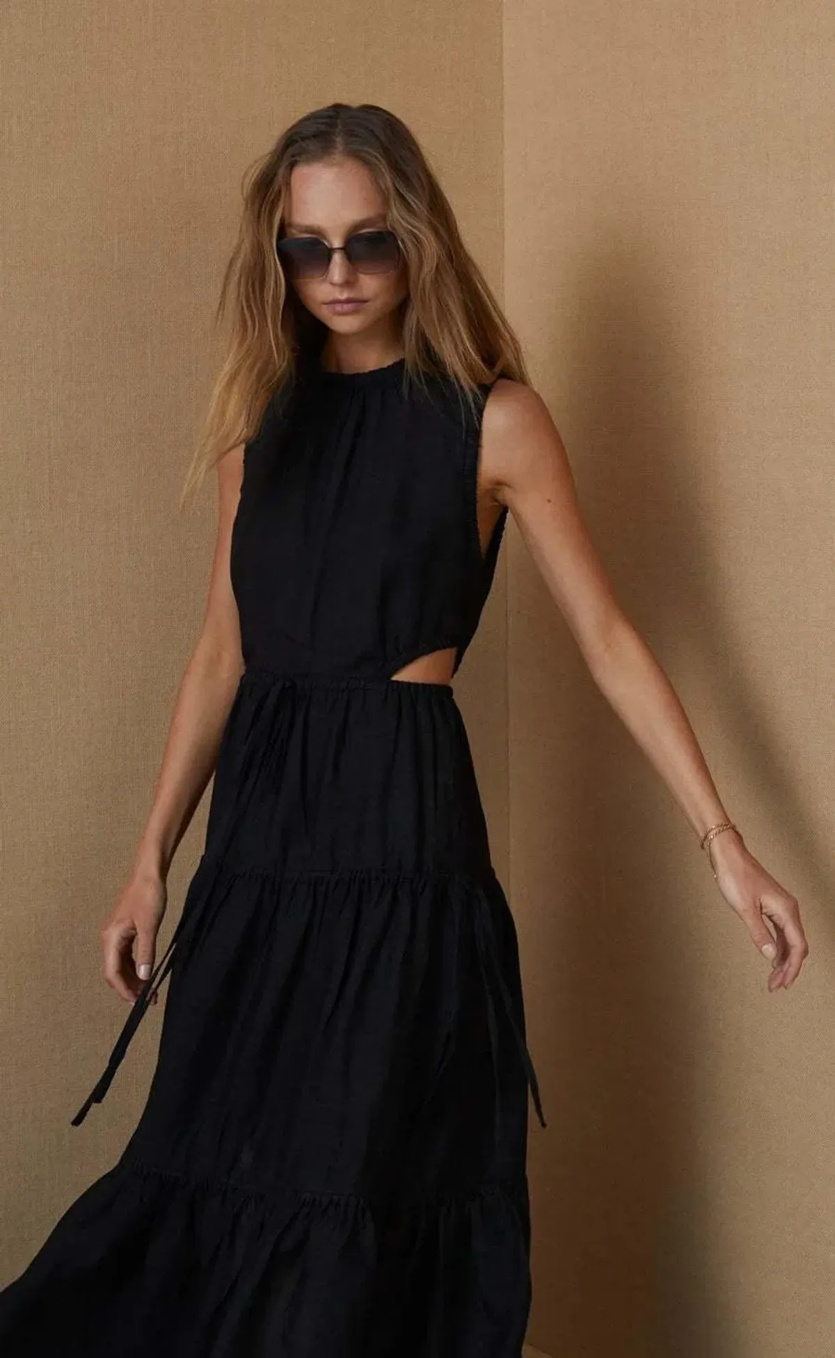 Bec & Bridge Henriette Maxi Dress Black Size 8 - Image 2