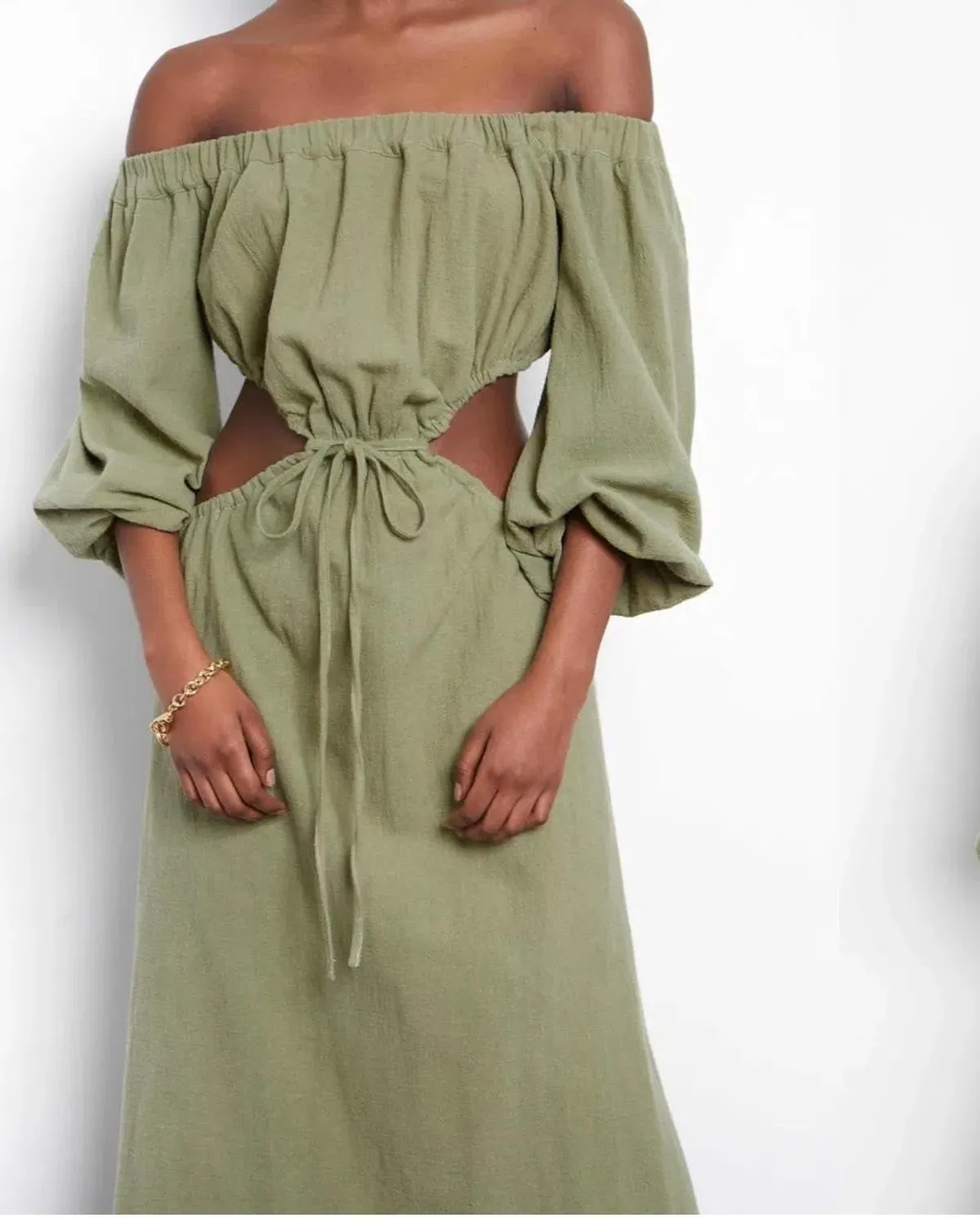 Avenue The Label Isadora Maxi Dress Green Size 10 / M - Image 3