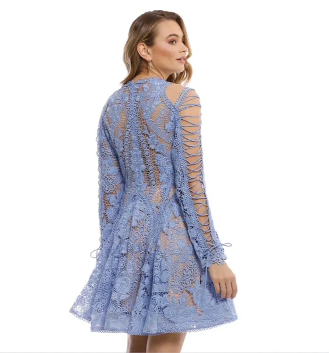 Bluebell Lace Dress for rent on The Volte - main image