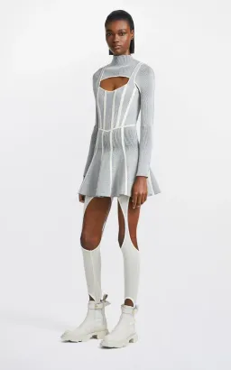 Dion lee stir up corset mini dress for rent on The Volte - image 1