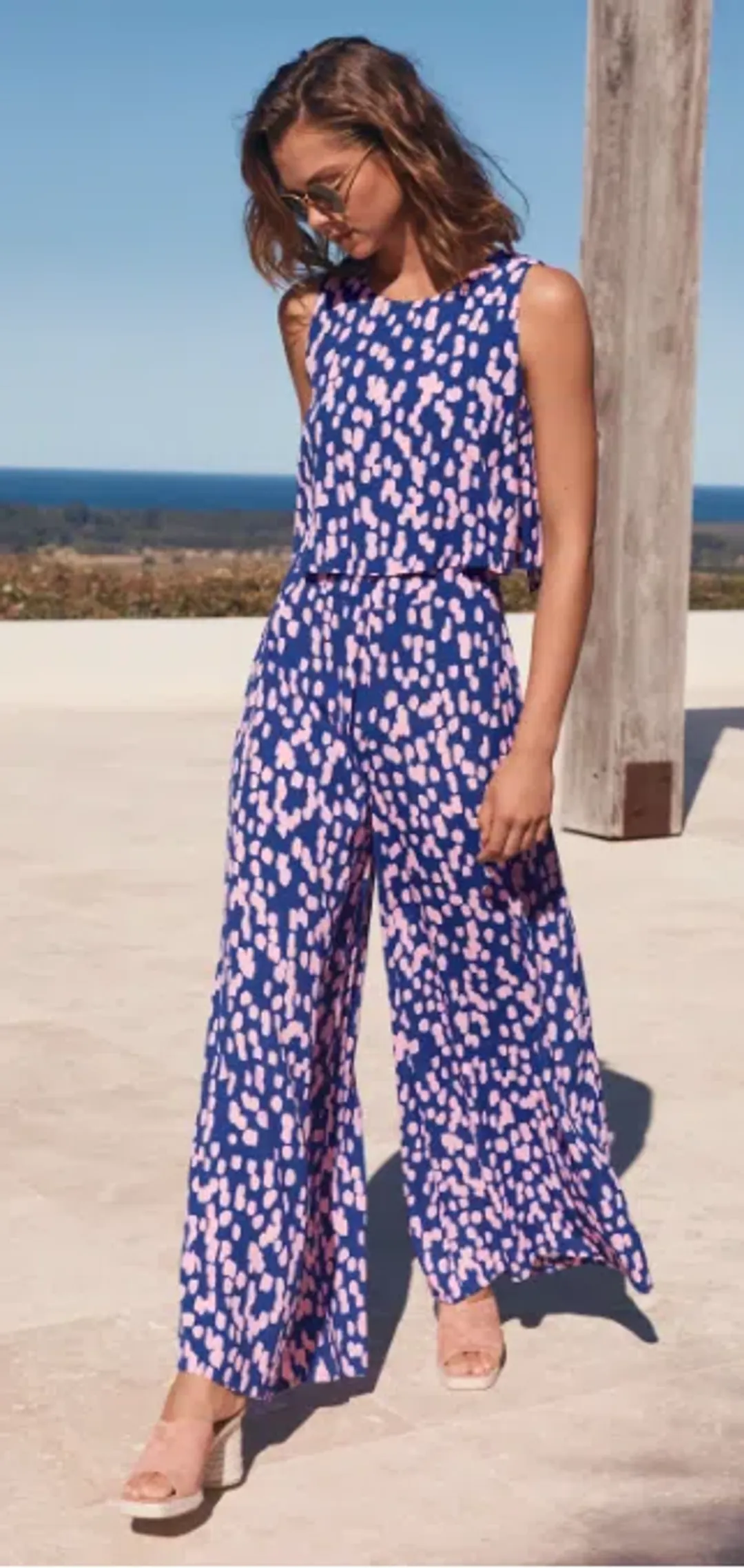 Mr Zimi Charlie jumpsuit size 8 Azure for rent on The Volte - main image