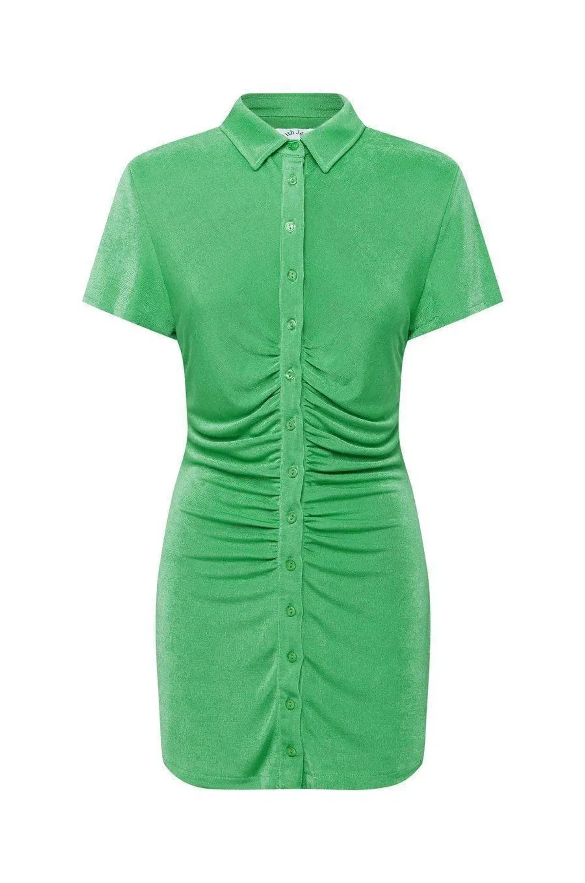 With Jean Alexa dress green size S - Image 2