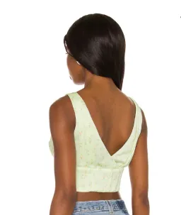 Camilla Coelho Trudy Bustier in Sage Delilah Size S for rent on The Volte - image 3