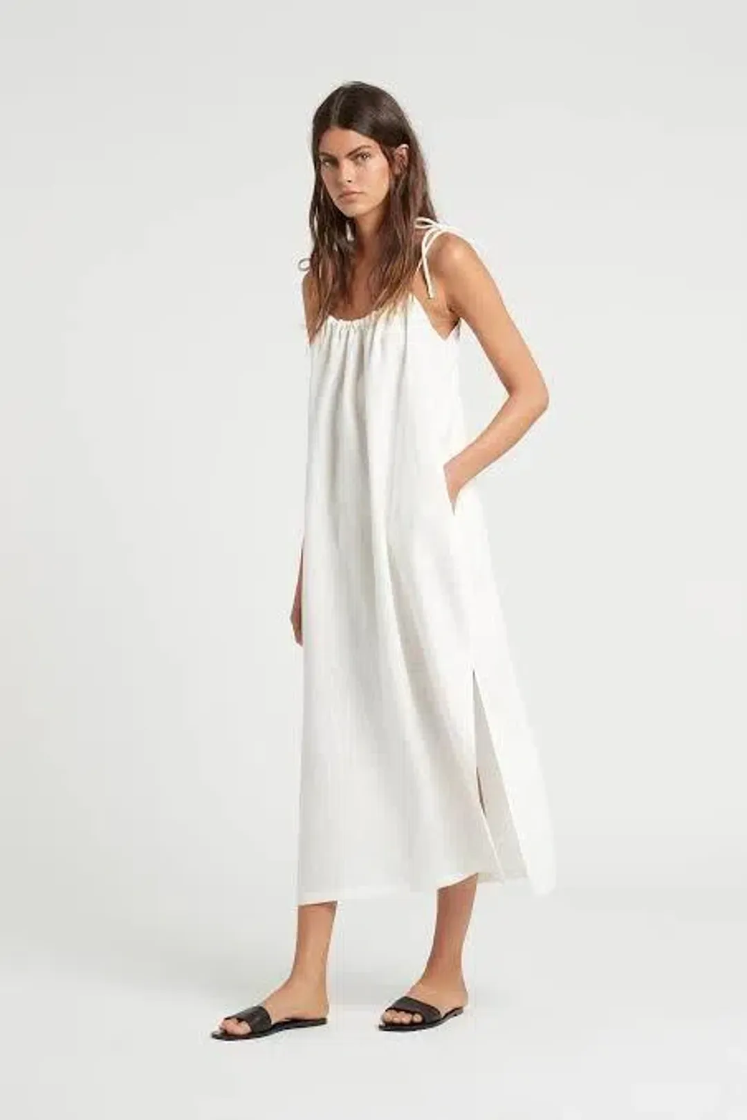 Sir the Label ‘Lyla midi’ dress for rent on The Volte - main image