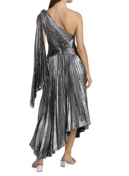 Acler Kalora Midi Dress Gunmetal Size 8 for rent on The Volte - image 2