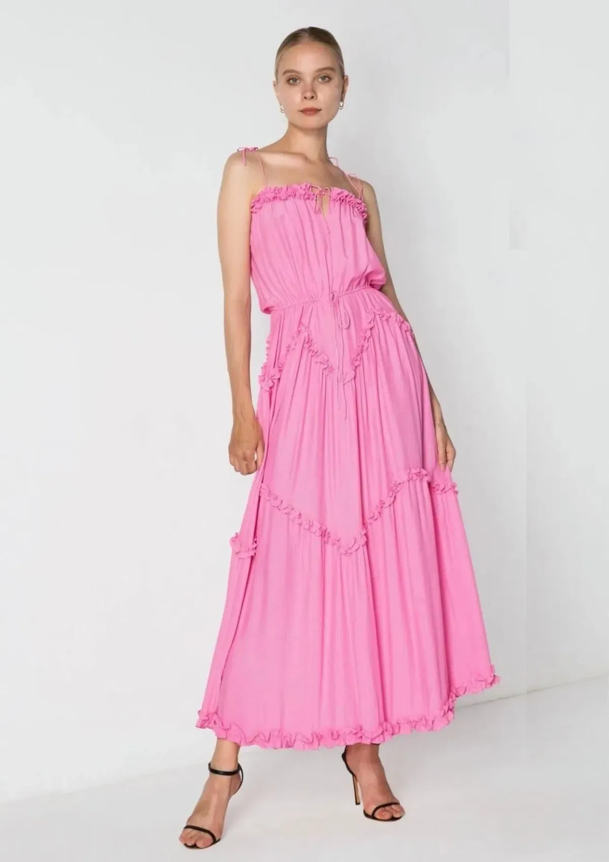 SWF Dynamic Dress Pink Size S / AU 8 for rent on The Volte - main image