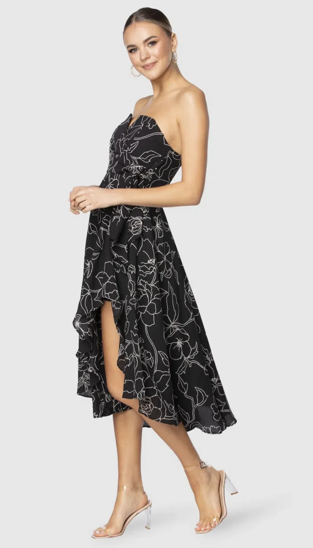 Pilgrim Black Carly dress Size 8 for rent on The Volte - main image