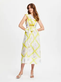 Alice McCall LA Girl Midi Dress Print Size 8 for rent on The Volte - image 1