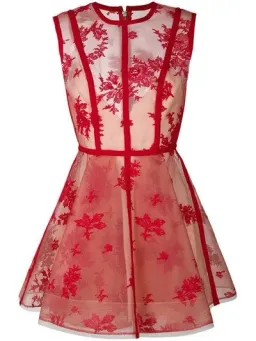 Alex Perry Codie Crinoline Dress Red Size 10 for rent on The Volte - image 4