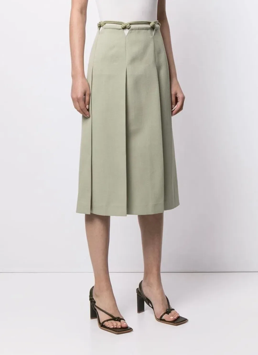 Dion Lee Macrame Split Skirt for rent on The Volte - main image