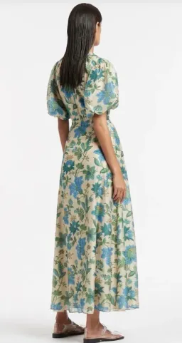 Sir The Label Celia Puff Sleeve Midi Dress Size 8 for rent on The Volte - image 4