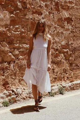 Maurie and Eve Florence Dress White Size 12 for rent on The Volte - image 3