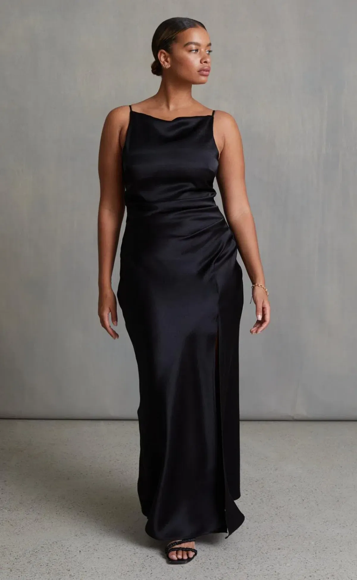 Bec and Bridge The Dreamer Maxi Dress Black Size 12 for rent on The Volte - main image