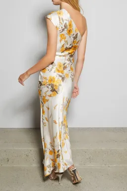 Bec and Bridge Matilde Asym Midi Dress Print Size 8 for rent on The Volte - image 3