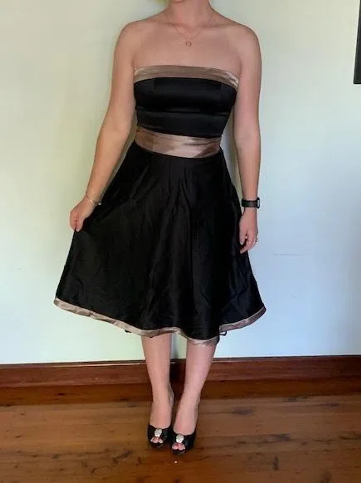 Pilgrim Cocktail Dress Black Size 8 for rent on The Volte - main image