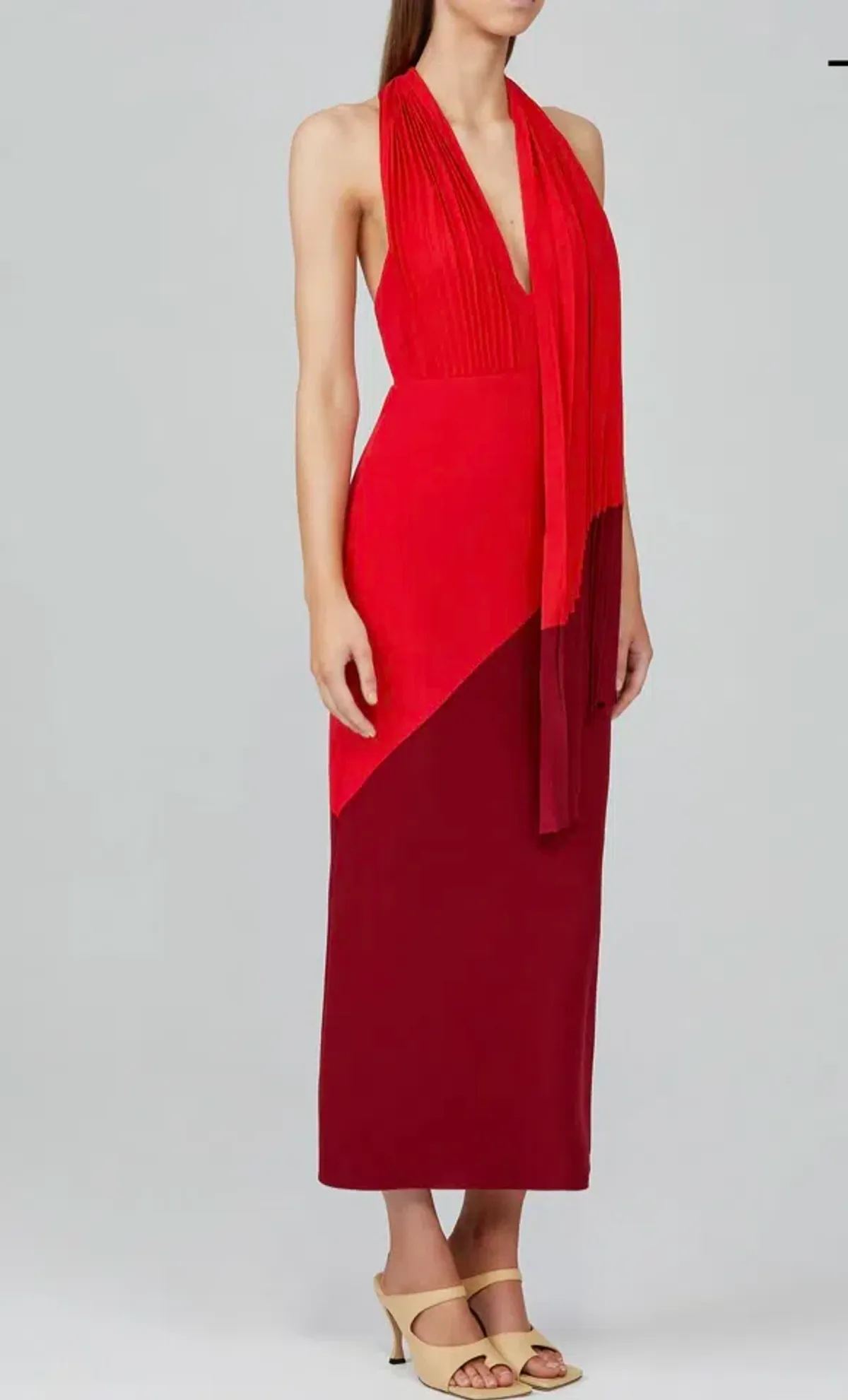 Acler Flora Dress Red Size 8 - Image 2