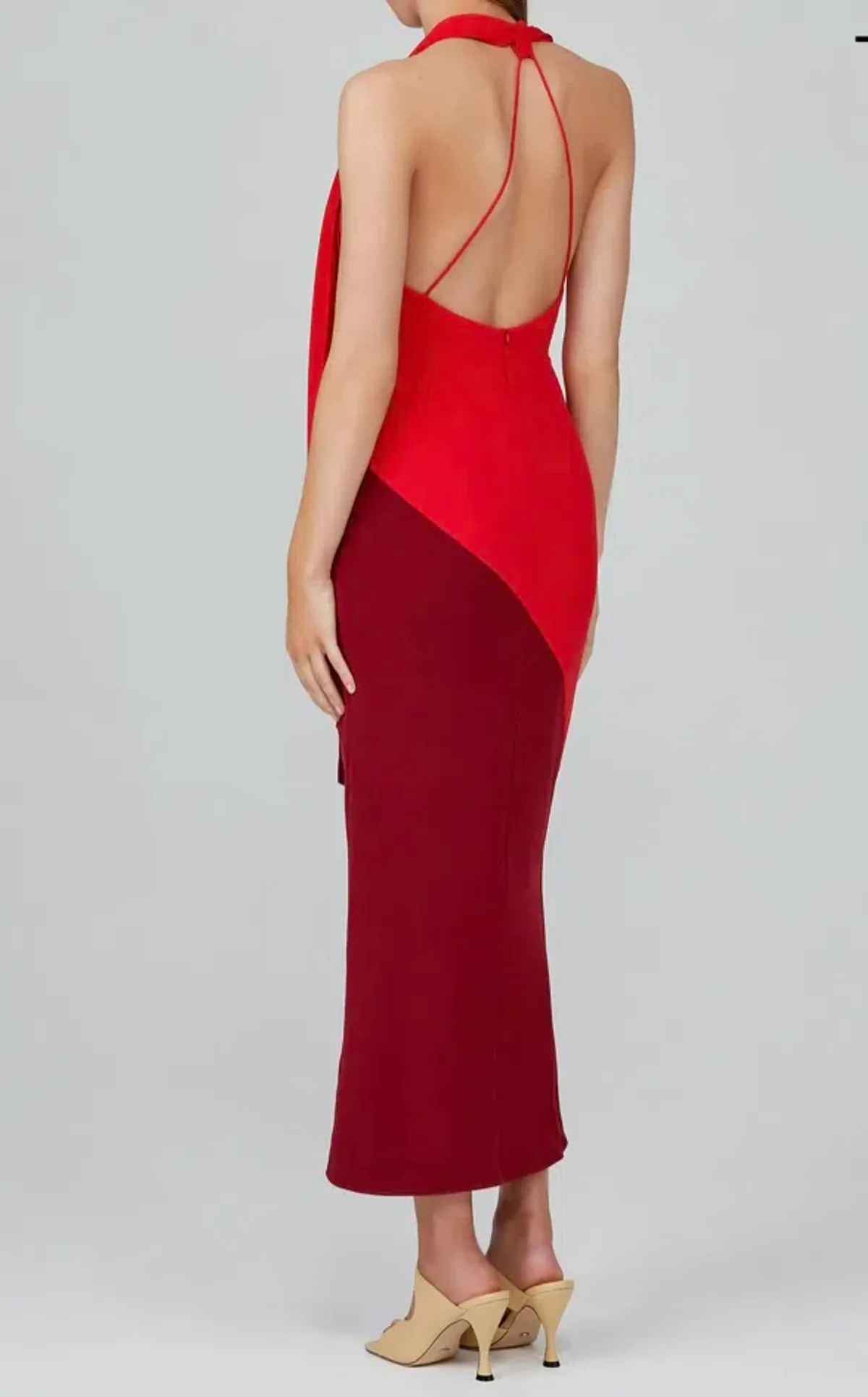 Acler Flora Dress Red Size 8 - Image 5