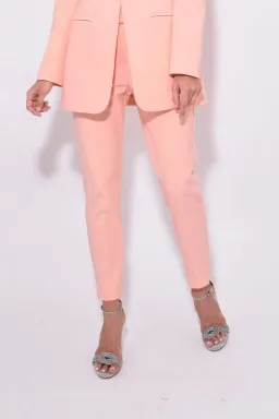 Manning Cartell Pop Swagger Blazer & Pant Set in Peach Size 8 for rent on The Volte - image 4