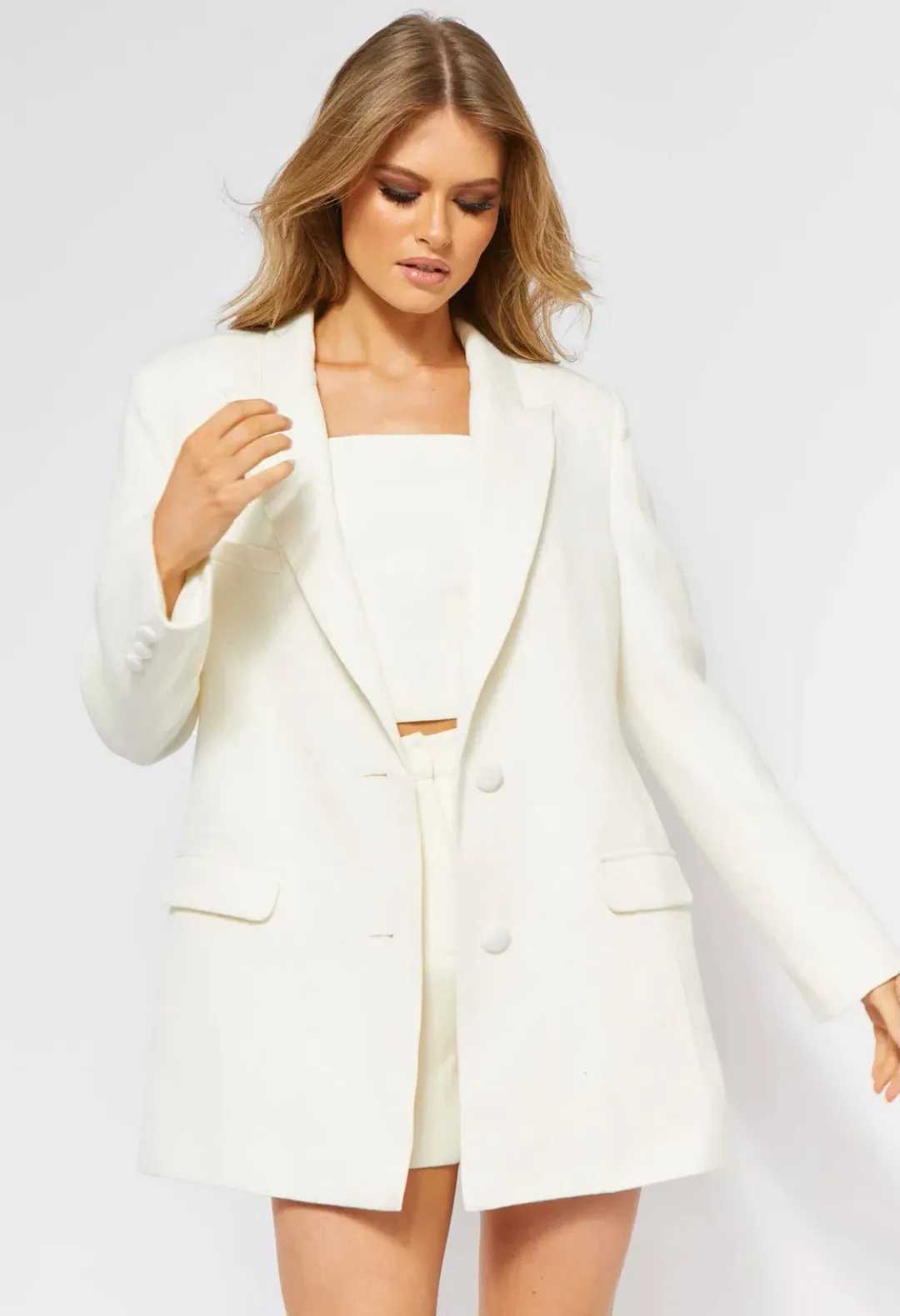 Bianca and Bridgett Elena Blazer Dress for rent on The Volte - main image