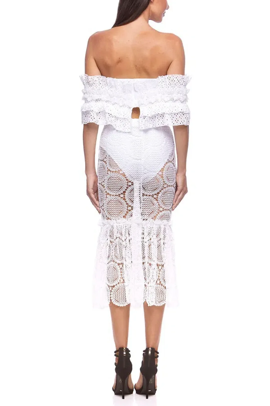 Eliya the Label Annie Skirt White Size 10 for rent on The Volte - main image