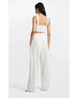 Dion Lee Interlock Buckle Pant Ecru Size AU 8 for rent on The Volte - image 2
