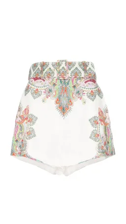 Zimmermann Ninety-Six Filigree Set Lennon Paisley Size 0 (shorts) Size 1 (top) for rent on The Volte - image 3