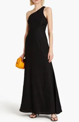 Rachel Gilbert Byron Maxi Dress in Black Size 8 for rent on The Volte - image 1