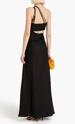 Rachel Gilbert Byron Maxi Dress in Black Size 8 for rent on The Volte - image 2