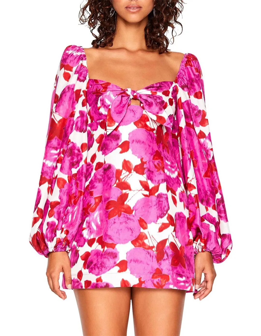 Alice McCall Lover To Lover Mini Dress Print Size AU 12 for rent on The Volte - main image