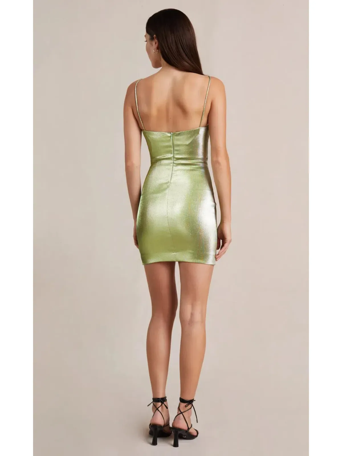 Bec & Bridge Lime Cordial Dress Green Size AU 6 - Image 3