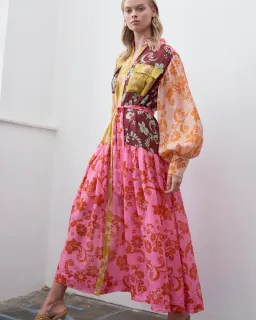 Alemais Luis Dress Print Size 6 for rent on The Volte - image 3