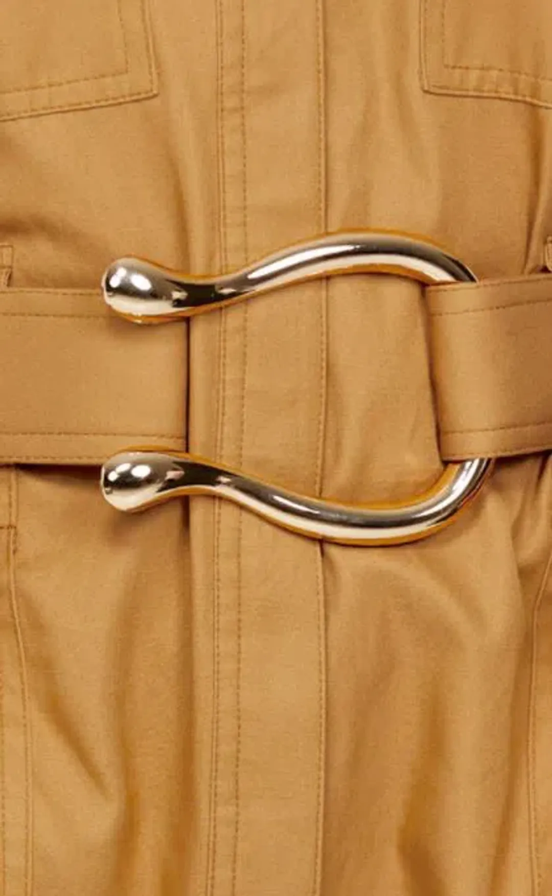 Acler Battan Boiler Jumpsuit Brown Size 6 for rent on The Volte - main image