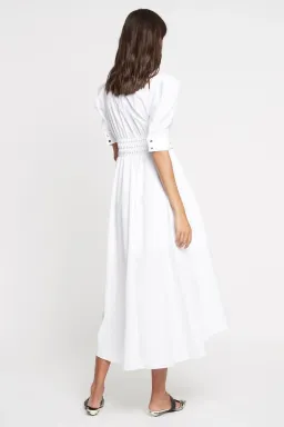 Sass & Bide Electric City White Shirt Dress White Size 6 for rent on The Volte - image 3