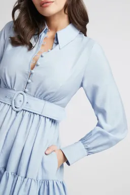 Sheike Abigail Dress Blue Size 8 for rent on The Volte - image 2