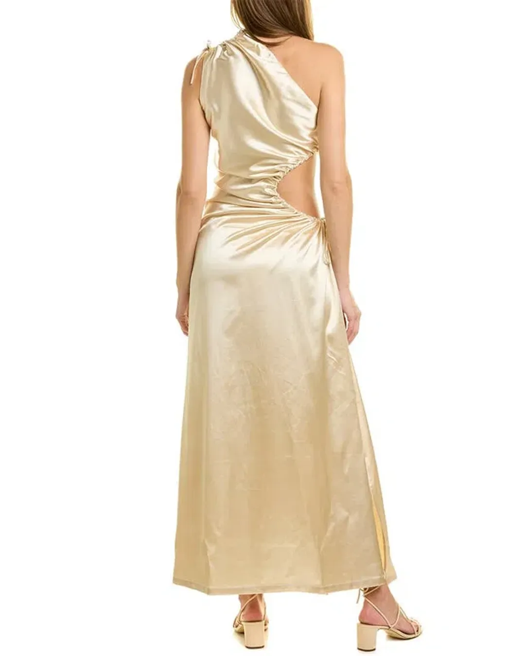 Sonya Moda Nour Ocean Pearl Maxi Dress White Size 6 for rent on The Volte - main image