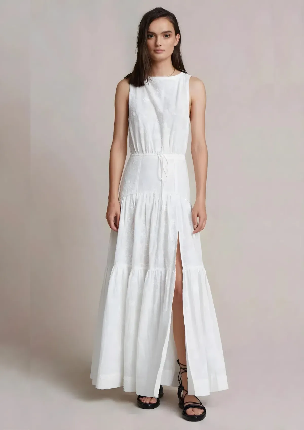 Bec & Bridge Sierra Maxi Dress Ivory Size 10 - Image 1