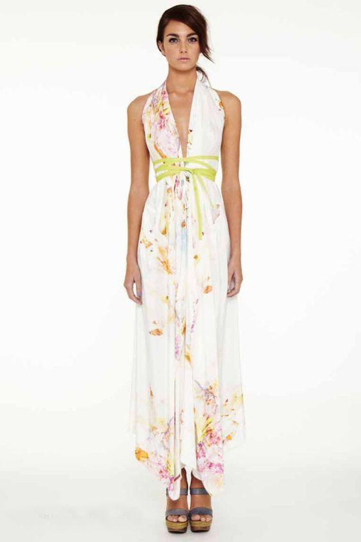 Suboo Printed Maxi Dress Floral One Size - Image 1