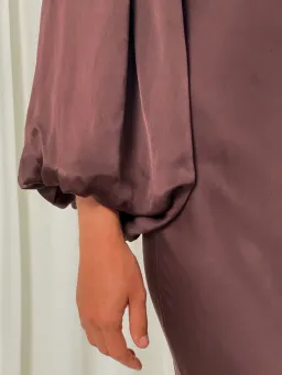Birgitte Herskind Shila Dress Brown Size 8 for rent on The Volte - image 5
