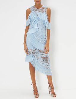 Alice McCall Love Me Like You Do Midi Dress in Ice Blue Size 4 for rent on The Volte - image 1