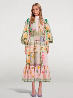 Alemais Emma Gale Shirt Dress Print Size 10 for rent on The Volte - image 1