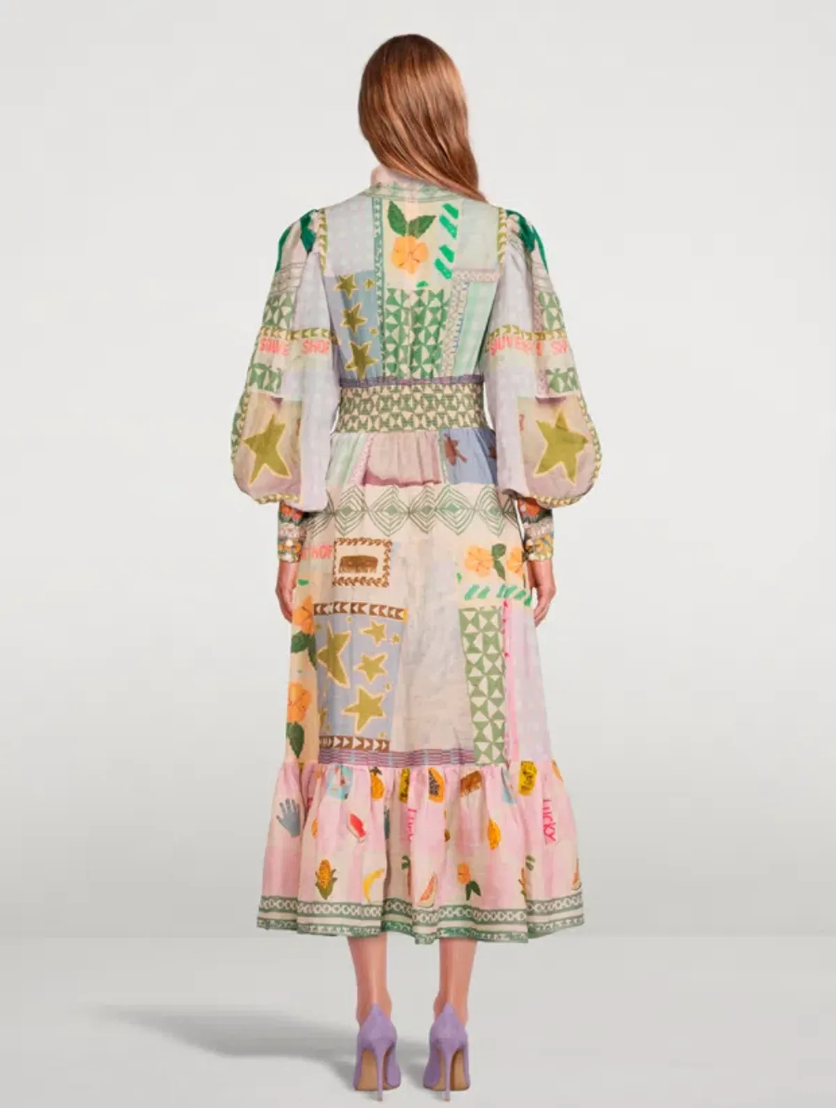 Alemais Emma Gale Shirt Dress Print Size 10 - Image 2