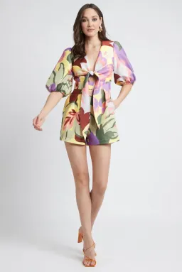 Sheike Valentina Playsuit Print Size 10 for rent on The Volte - image 1