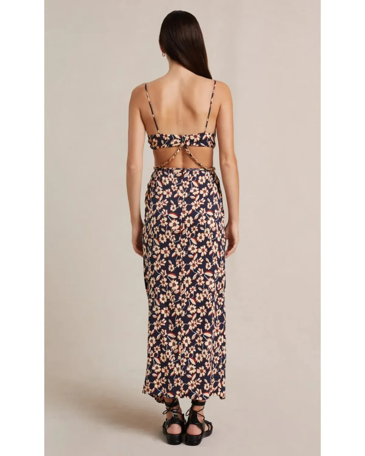Bec & Bridge Modern Romance Twist Dress Print Size AU 8 - Image 4