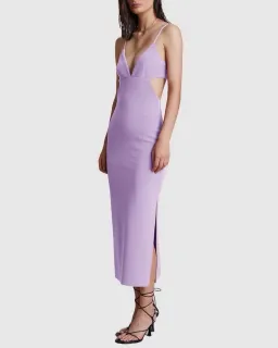 Bec & Bridge Ella Midi Dress Purple Size 10 for rent on The Volte - image 2