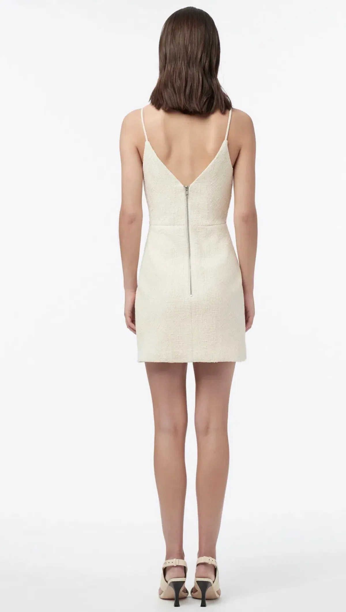 Manning Cartell Muse Mini Dress Ecru Size 10 - Image 2